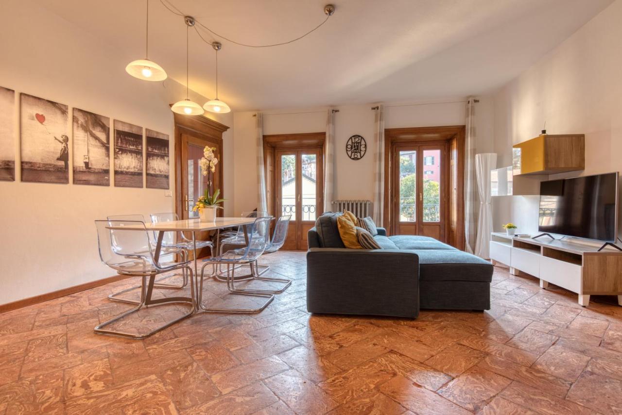 Palazzo Rivola Hotel Bergamo Bagian luar foto
